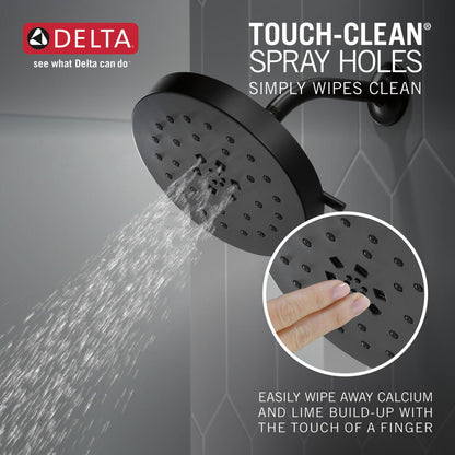 Delta Universal Showering H2Okinetic 4-Setting Shower Head with UltraSoak - 52488
