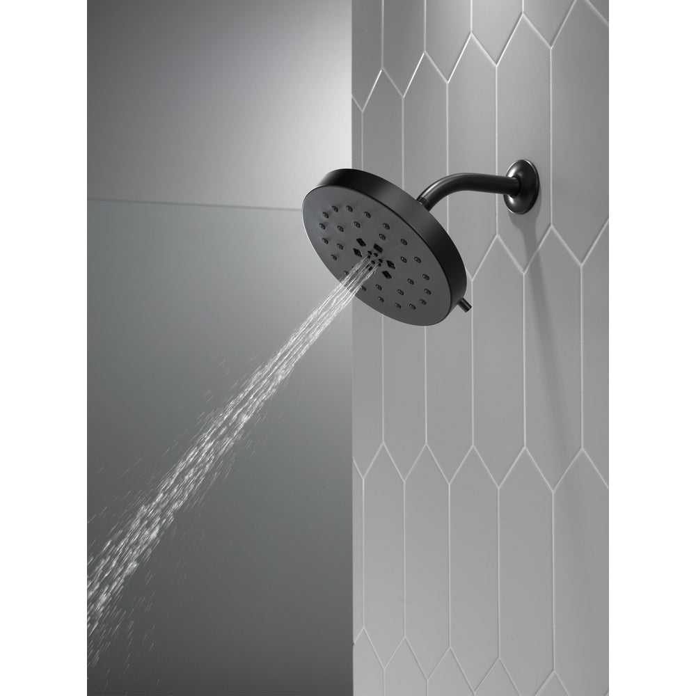 Delta Universal Showering H2Okinetic 4-Setting Shower Head with UltraSoak - 52488