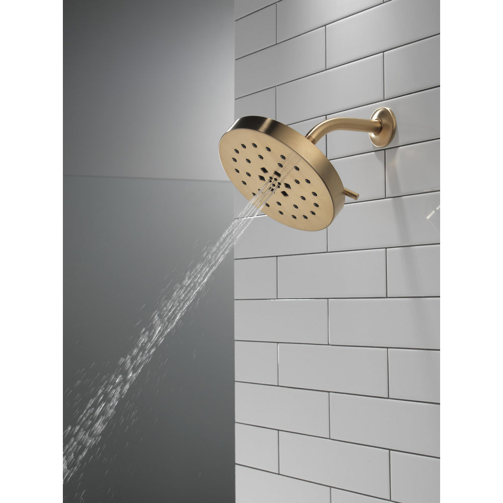 Delta Universal Showering H2Okinetic 4-Setting Shower Head with UltraSoak - 52488