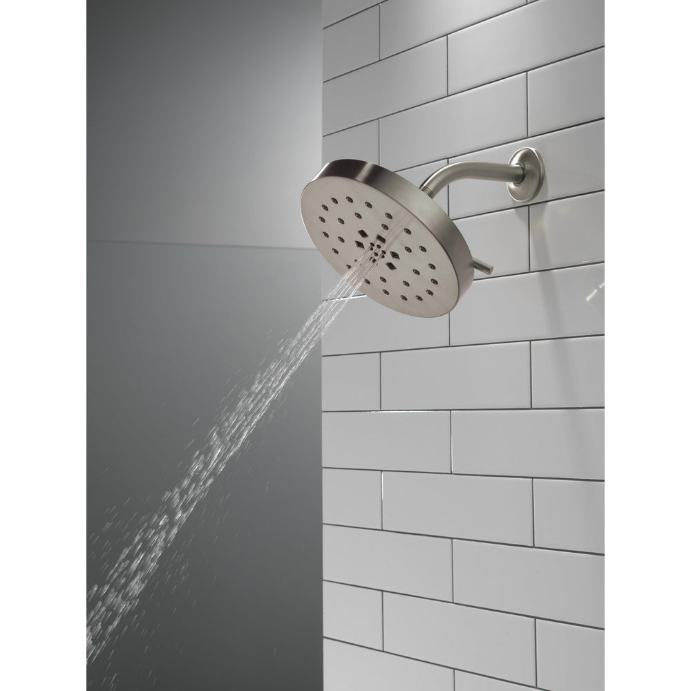 Delta Universal Showering H2Okinetic 4-Setting Shower Head with UltraSoak - 52488