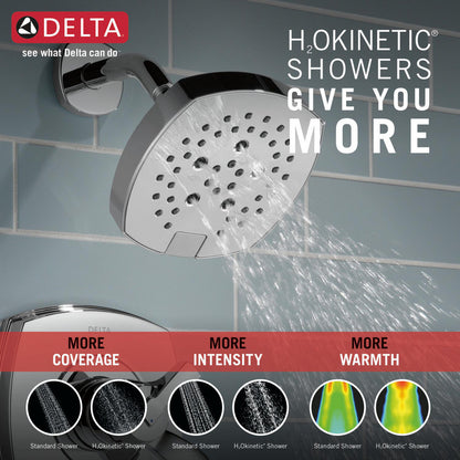 Delta Universal Showering 5-Setting H2Okinetic Shower Head - 52663