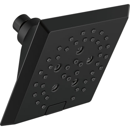 Delta Universal Showering H2Okinetic 5-Setting Angular Modern Raincan Shower Head - 52664