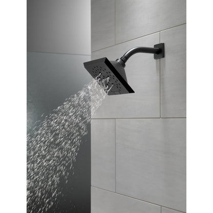 Delta Universal Showering H2Okinetic 5-Setting Angular Modern Raincan Shower Head - 52664