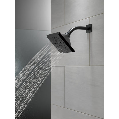 Delta Universal Showering H2Okinetic 5-Setting Angular Modern Raincan Shower Head - 52664