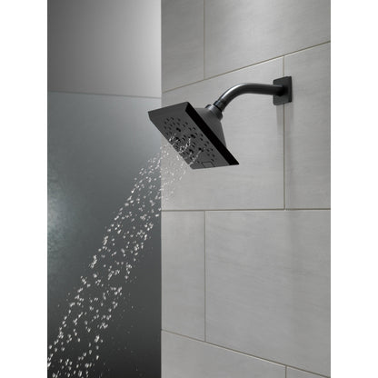 Delta Universal Showering H2Okinetic 5-Setting Angular Modern Raincan Shower Head - 52664