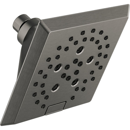 Delta Universal Showering H2Okinetic 5-Setting Angular Modern Raincan Shower Head - 52664