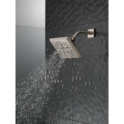 Delta Universal Showering H2Okinetic 5-Setting Angular Modern Raincan Shower Head - 52664