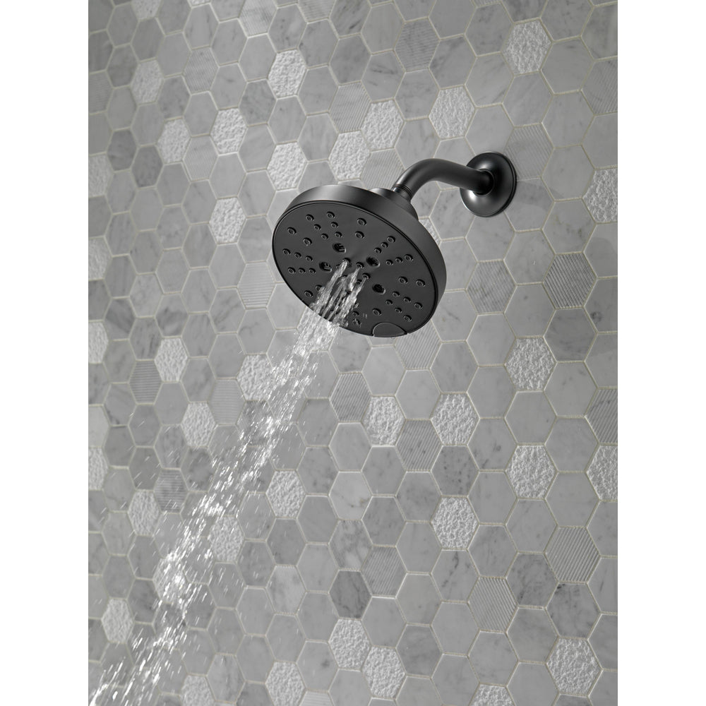 Delta Universal Showering H2Okinetic 5-Setting Contemporary Raincan Shower Head - 52668