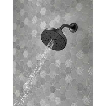 Delta Universal Showering H2Okinetic 5-Setting Contemporary Raincan Shower Head - 52668