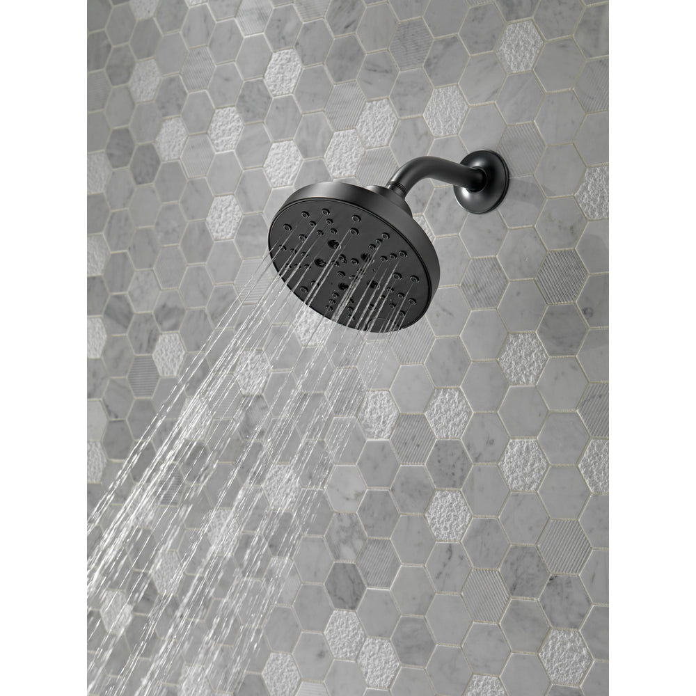 Delta Universal Showering H2Okinetic 5-Setting Contemporary Raincan Shower Head - 52668