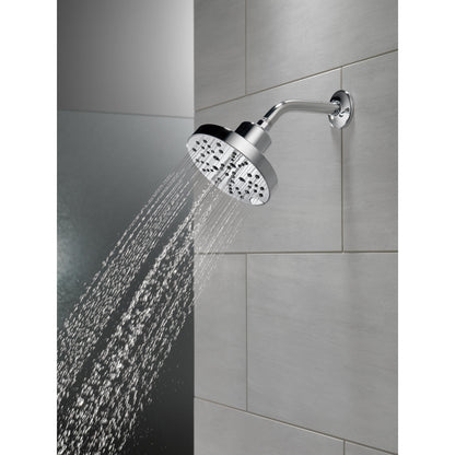 Delta Universal Showering H2Okinetic 5-Setting Contemporary Raincan Shower Head - 52668