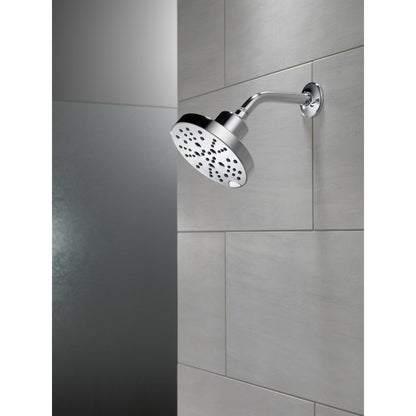 Delta Universal Showering H2Okinetic 5-Setting Contemporary Raincan Shower Head - 52668