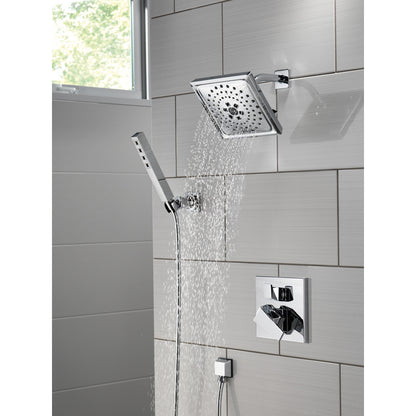 Delta Universal Showering H2Okinetic Single-Setting Adjustable Wall Mount Hand Shower - 55567