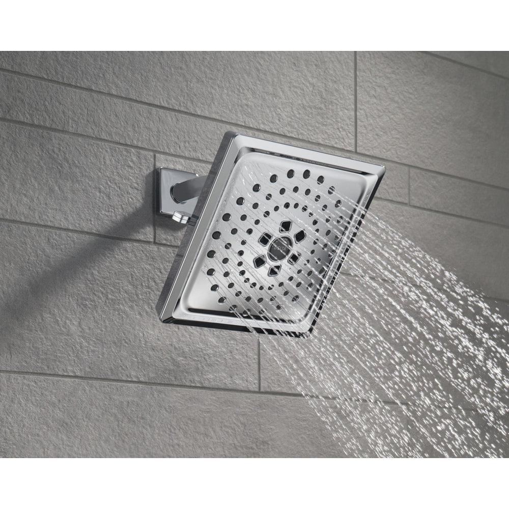 Delta Universal Showering H2Okinetic 3-Setting Raincan Shower Head - 52684