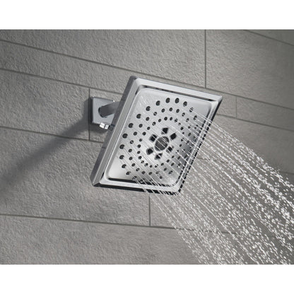 Delta Universal Showering H2Okinetic 3-Setting Raincan Shower Head - 52684