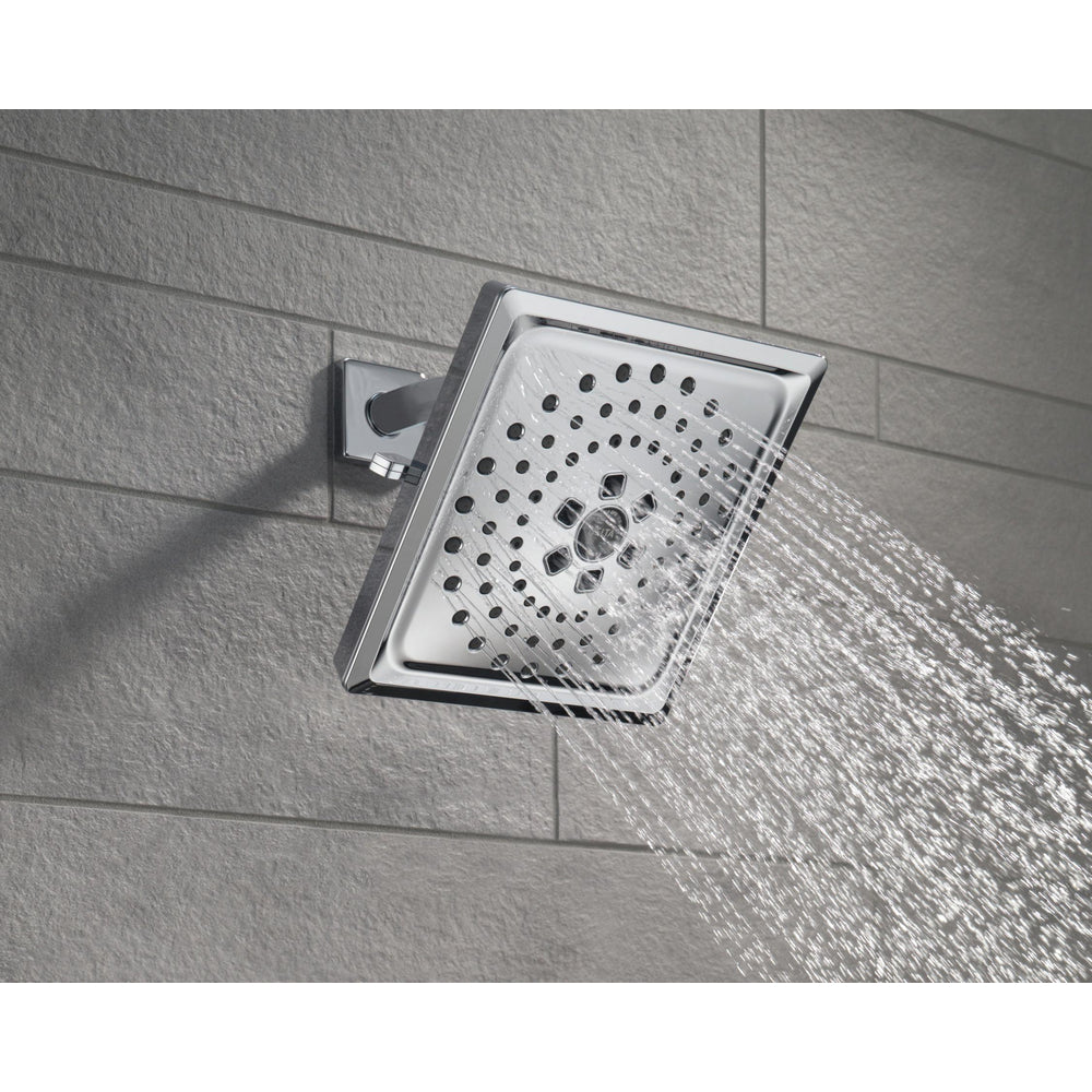 Delta Universal Showering H2Okinetic 3-Setting Raincan Shower Head - 52684