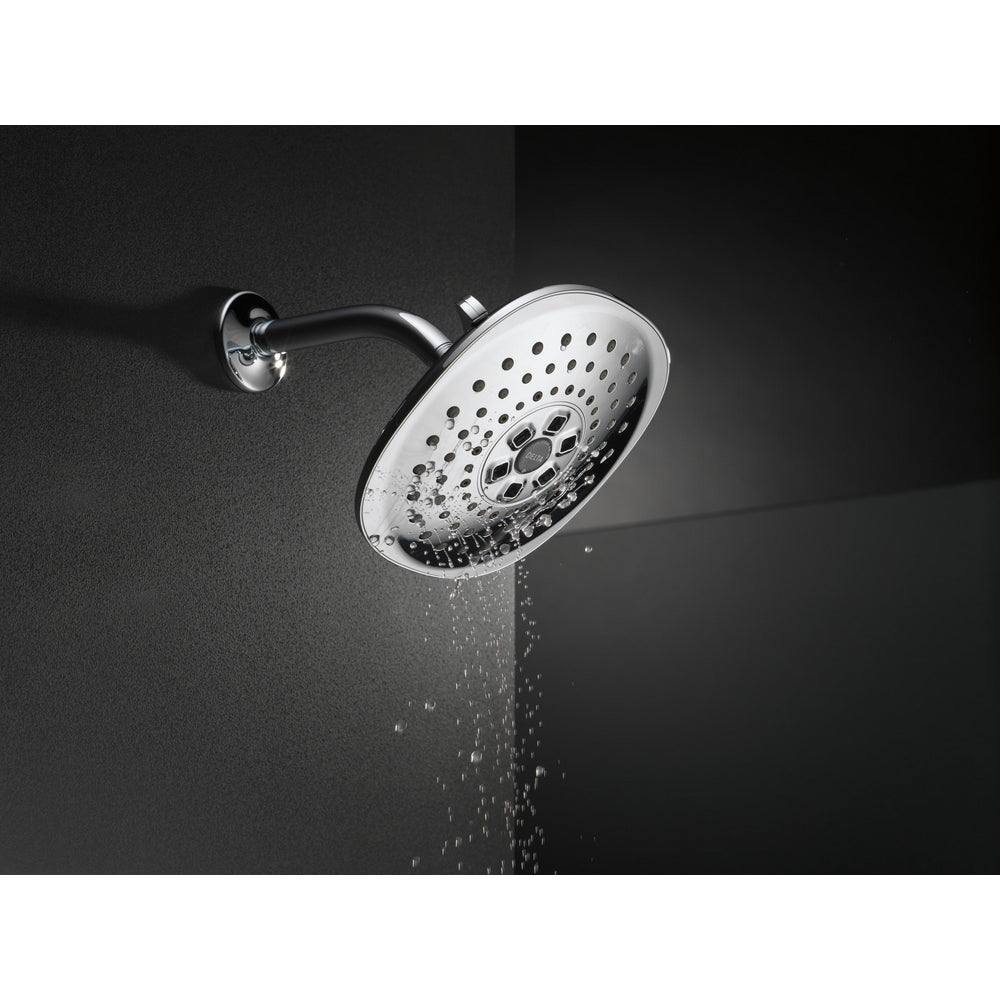 Pomme de douche pluie 3 réglages Delta Universal Showering H2Okinetic - 52686