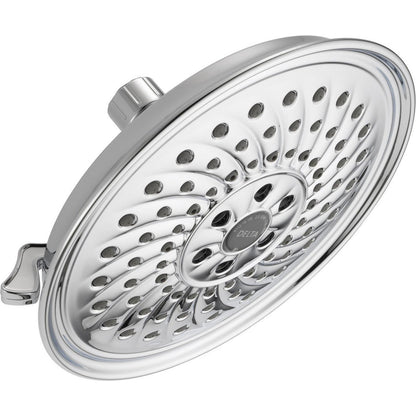 Delta Universal Showering Pomme de douche pluie 3 fonctions H2Okinetic de 8 po - 52687