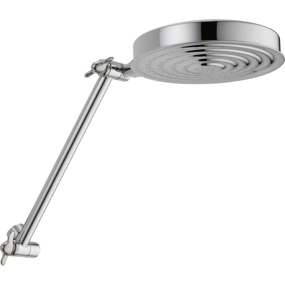 Pommeau de douche pluie Delta Universal Showering à bras réglable et à jet unique - 52687