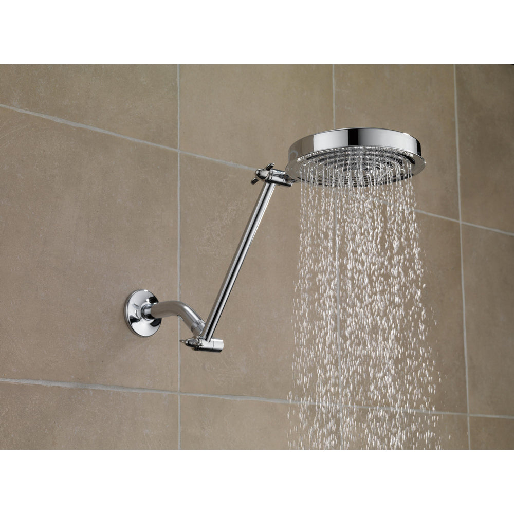 Pommeau de douche pluie Delta Universal Showering à bras réglable et à jet unique - 52687
