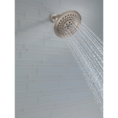 Delta Universal Showering Pomme de douche pluie 3 fonctions H2Okinetic de 8 po - 52687