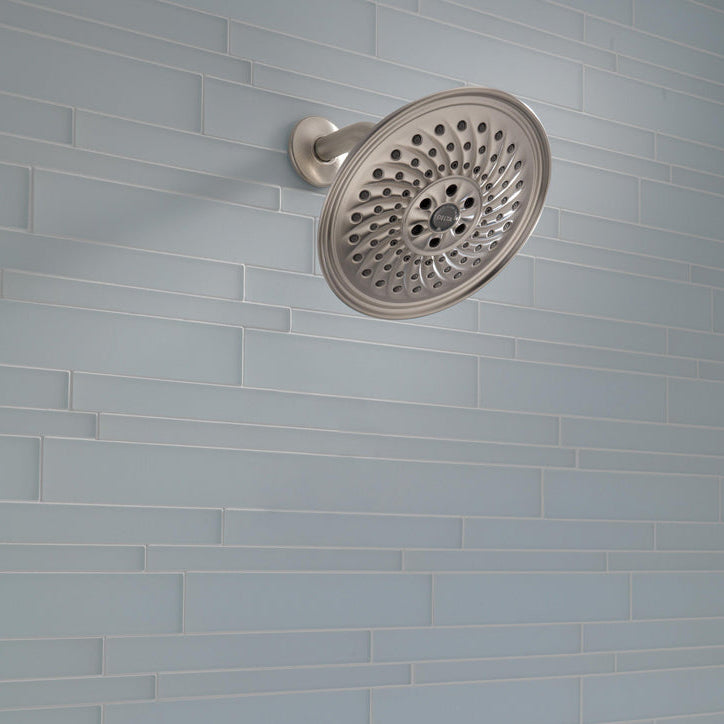 Delta Universal Showering Pomme de douche pluie 3 fonctions H2Okinetic de 8 po - 52687