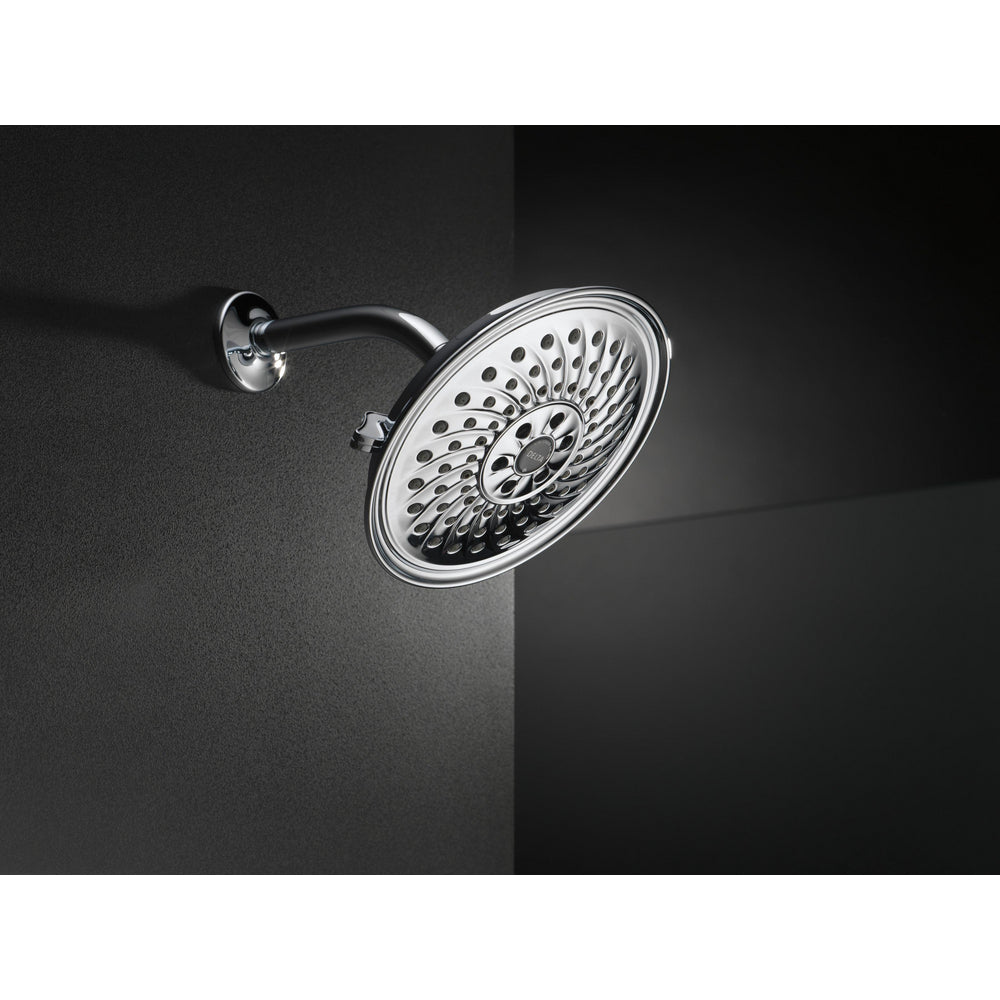 Delta Universal Showering Pomme de douche pluie 3 fonctions H2Okinetic de 8 po - 52687