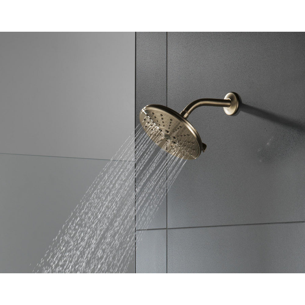 Pomme de douche pluie Delta Universal Showering H2Okinetic à 3 fonctions de 20 cm - 52688