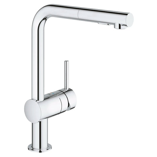 Grohe Single-Handle Pull-Out Kitchen Faucet Dual Spray 6.6 L/min (1.75 gpm) - 30300
