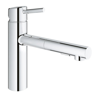 Grohe Concetto Single-Handle Pull-Out Kitchen Faucet Dual Spray (1.5 gpm) - 31453
