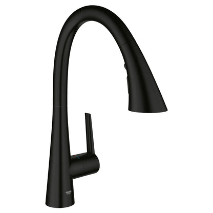 Grohe Zedra Single-Handle Pull Down Kitchen Faucet Triple Spray (1.75 gpm) - 32298