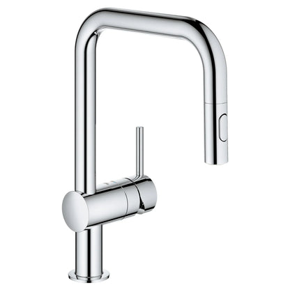 Grohe Minta Single-Handle Pull Down Kitchen Faucet Dual Spray 1.75 gpm - 32319