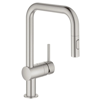 Grohe Minta Single-Handle Pull Down Kitchen Faucet Dual Spray 1.75 gpm - 32319