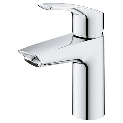 Grohe Eurosmart Single Hole Single-Handle S-Size Bathroom Faucet, 1.2 GPM Less Drain - 32643