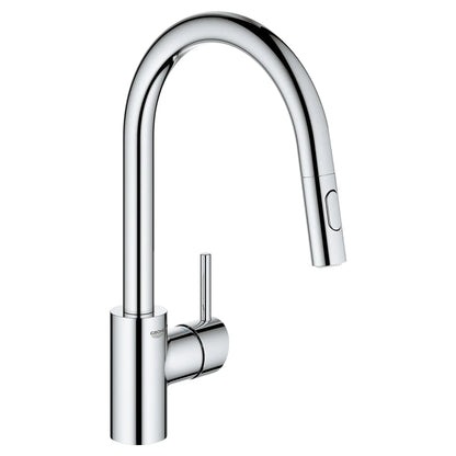 Grohe Concetto Single-Handle Pull Down Kitchen Faucet Dual Spray 1.75 GPM - 32665