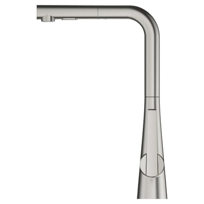Grohe Zedra Single-Handle Pull-Out Kitchen Faucet Dual Spray (1.75 gpm) - 33893