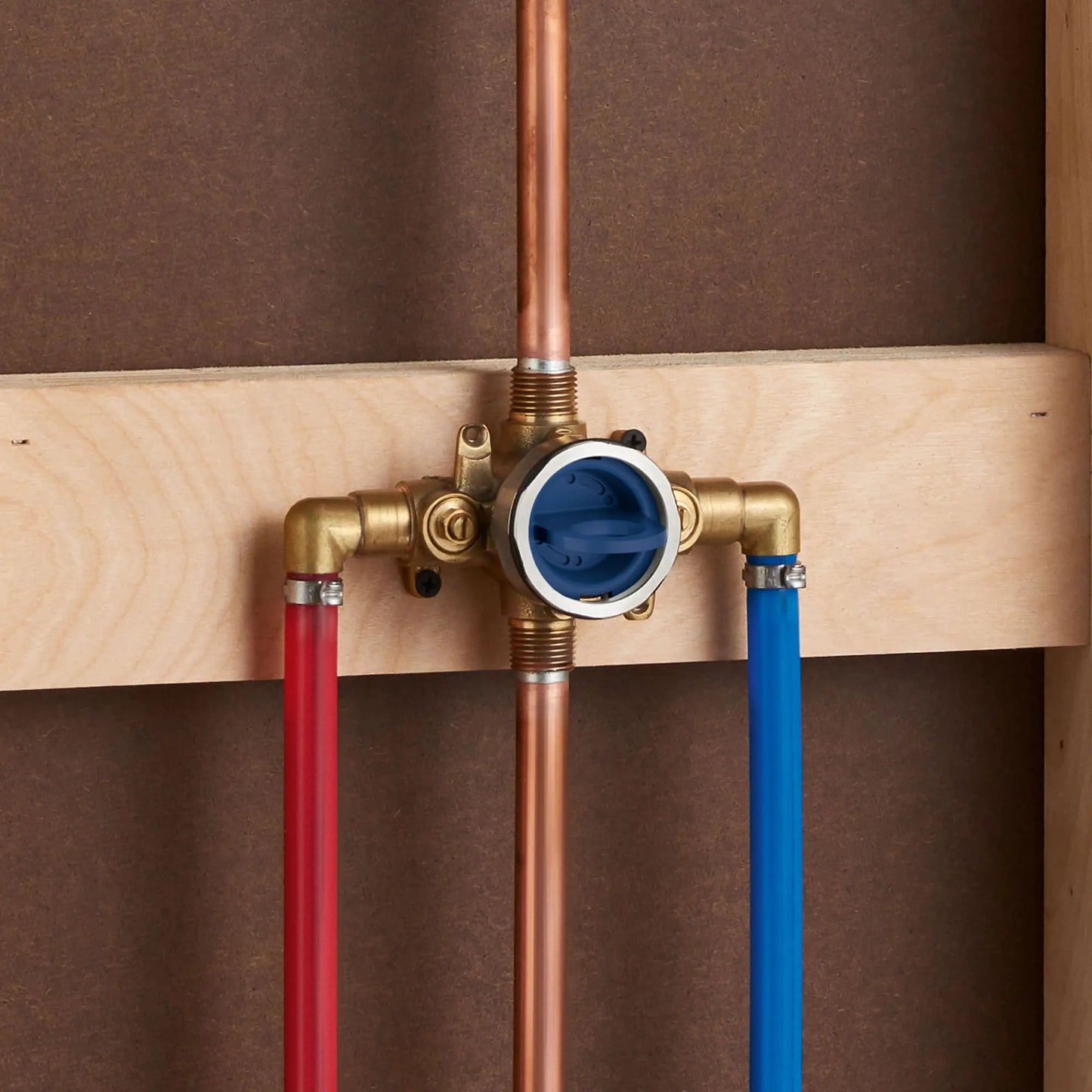 Grohe GrohSafe Pressure Balance Rough-In Valve 1/2" PEX Crimp (ASTM F1807) Elbow Inlets - 35115