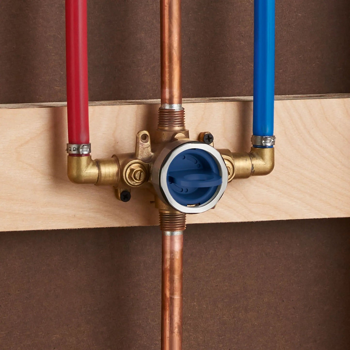 Grohe GrohSafe Pressure Balance Rough-In Valve 1/2" PEX Crimp (ASTM F1807) Elbow Inlets - 35115