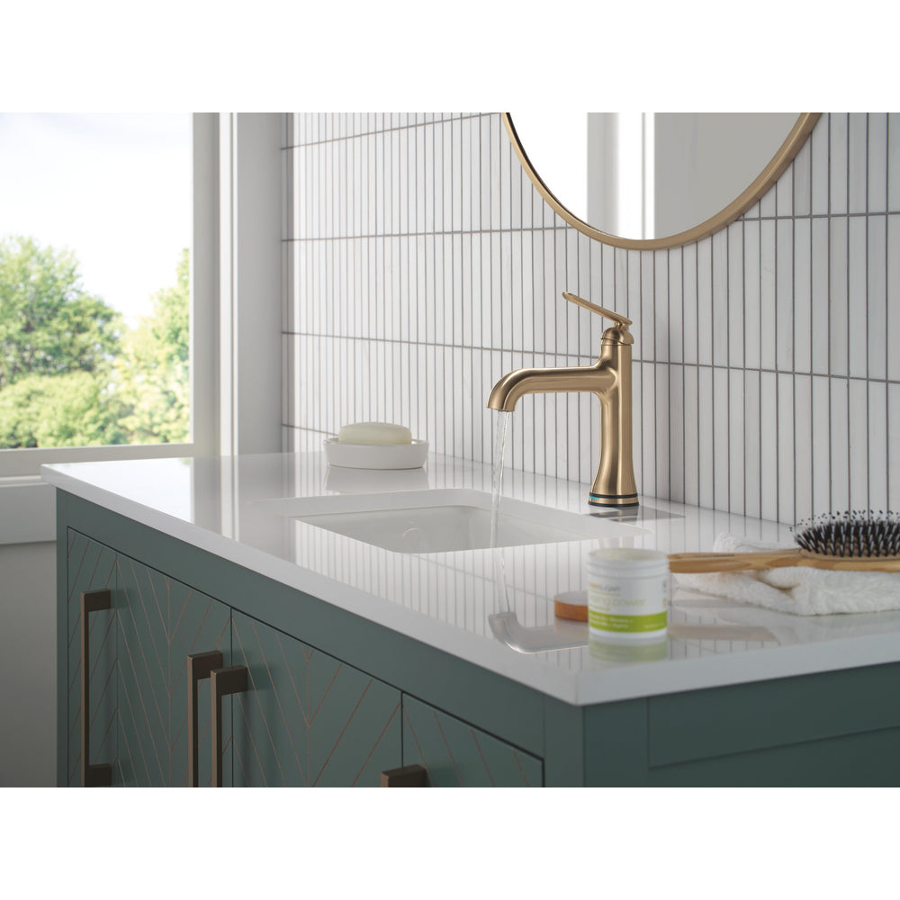 Delta 545T Bonacci Champagne Bronze - running water