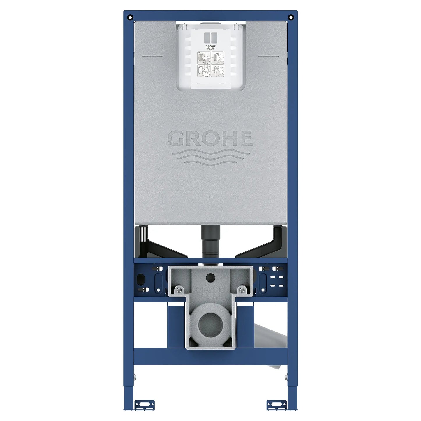 Grohe 39602000 Rapid SLX 2” X 6” In-Wall Carrier For Toilet