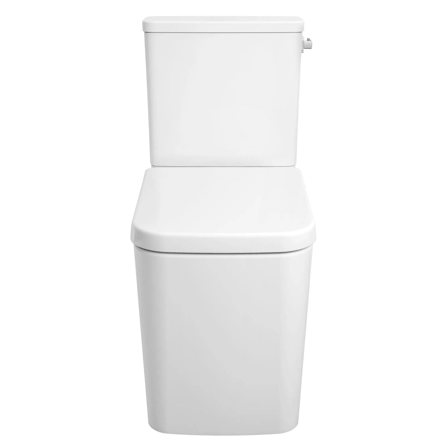 Grohe Eurocube 2-piece 4.8 Lpf (1.28 gpf) Right-Hand Trip Lever Right Height Elongated Toilet - 39662