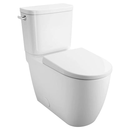 Grohe Essence Two-Piece Right Height Elongated Toilet With Seat 1.28 GPF, Left-Hand Trip Lever