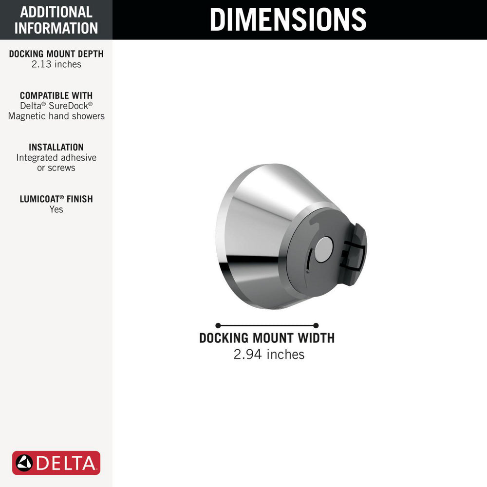 Delta SureDock Magnetic Docking Mount - 55100