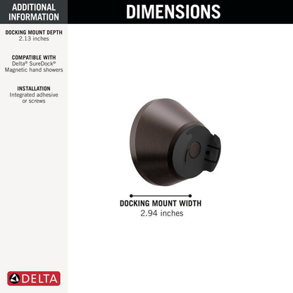 Delta SureDock Magnetic Docking Mount - 55100