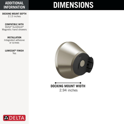 Delta SureDock Magnetic Docking Mount - 55100