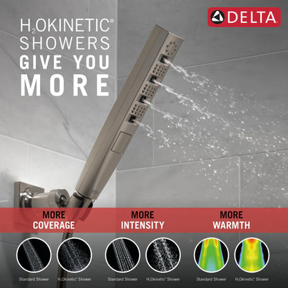 Delta H2Okinetic 4-Setting Wall Mount Hand Shower - 55140