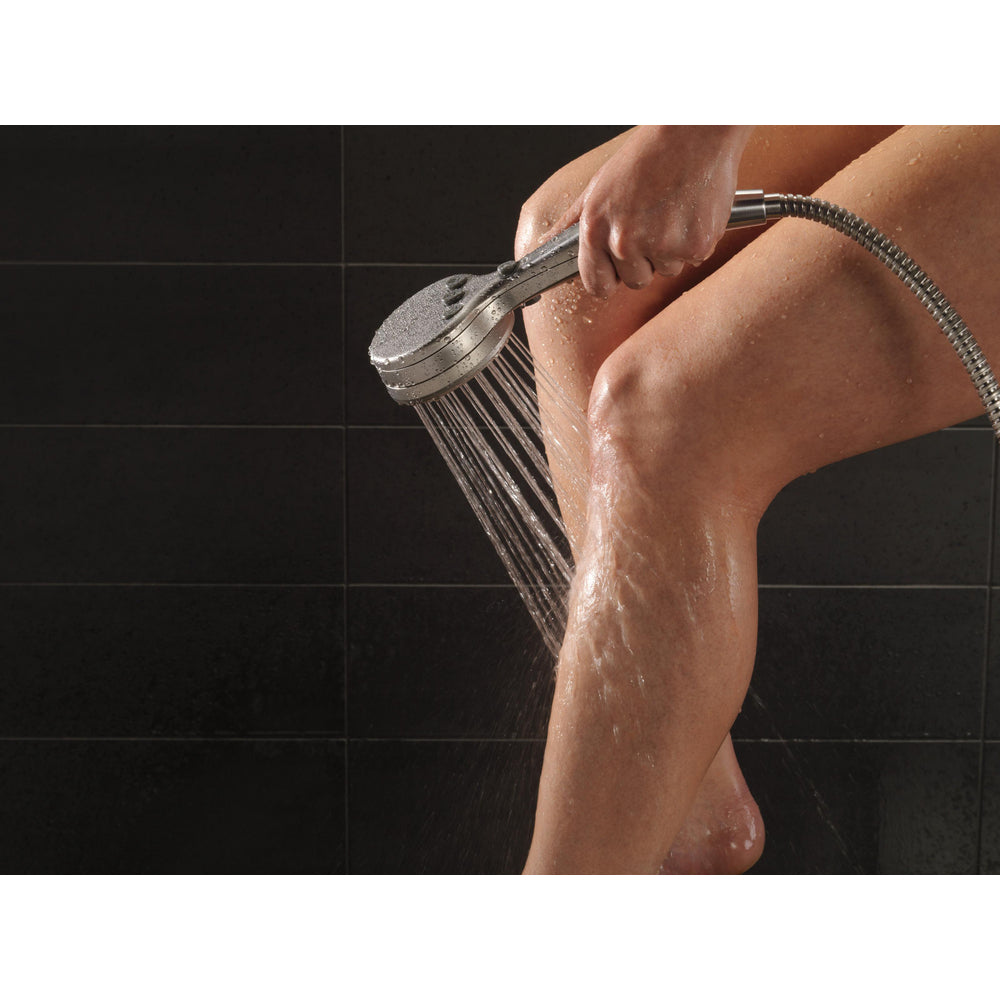 Delta Universal Showering ActivTouch 9-Setting Adjustable Wall Mount Hand Shower - 55424