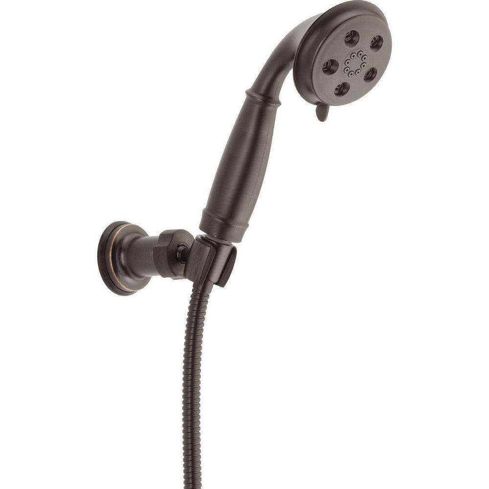Delta Universal Showering H2Okinetic 3-Setting Adjustable Wall Mount Hand Shower - 55433