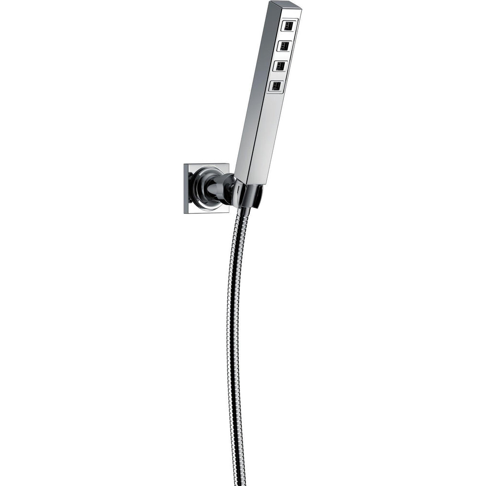 Delta Universal Showering H2Okinetic Single-Setting Adjustable Wall Mount Hand Shower - 55567