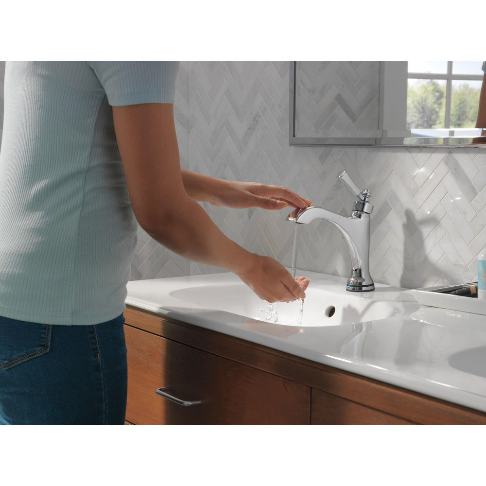 Robinet de salle de bain Delta Dorval Touch2O avec technologie sans contact - 556T